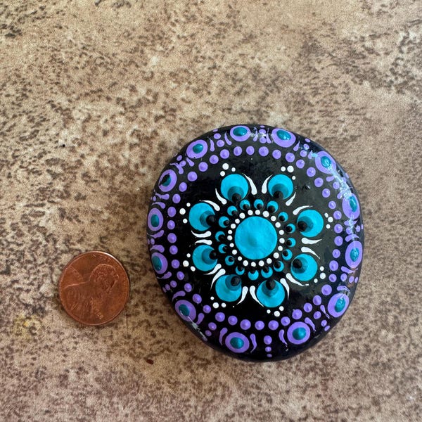 Painted Rocks Mandala - Etsy