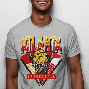 Atlanta Basketball 90s Throwback Unisex Shirt