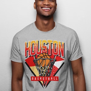 Houston Basketball 90s Throwback Unisex Shirt
