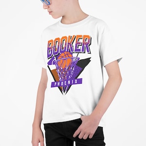 Phoenix Retro Basketball Kids Heavy Cotton Tee Shirt