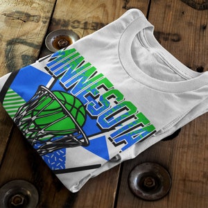 Minnesota Basketball 90s Throwback Unisex Shirt