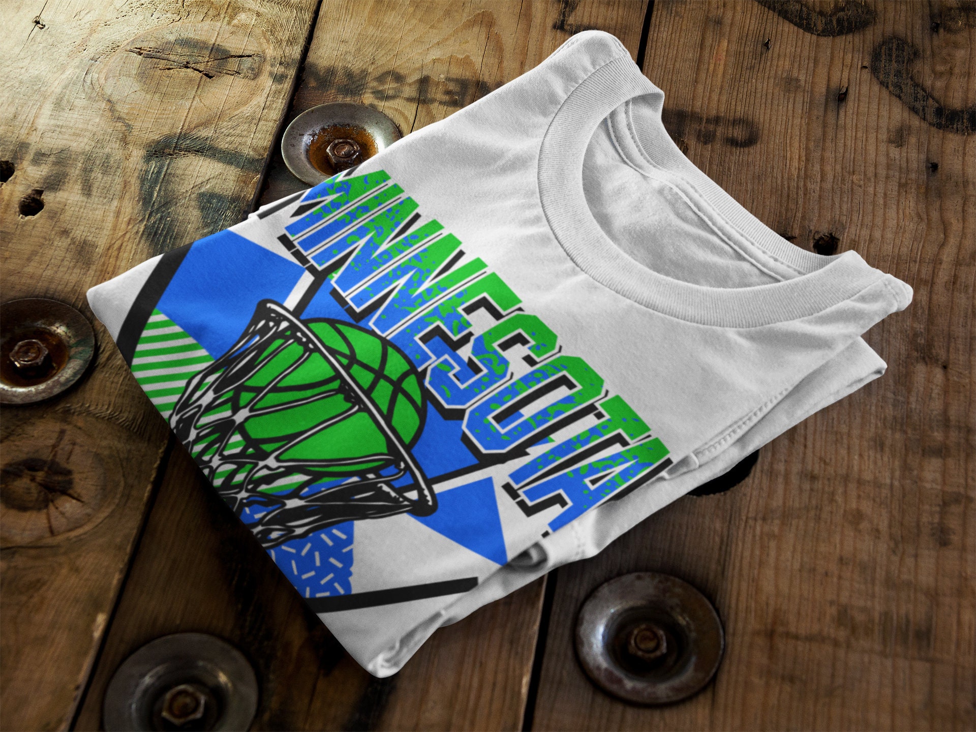 Minnesota Basketball 90s Throwback Unisex Shirt