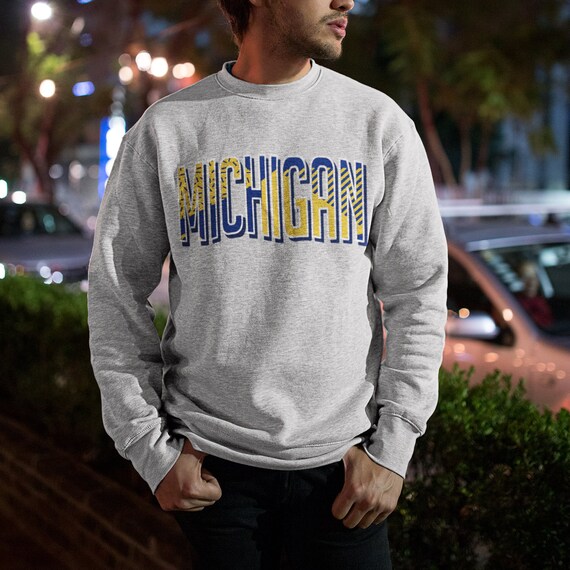 Michigan Home Team Crewneck Sweatshirt 