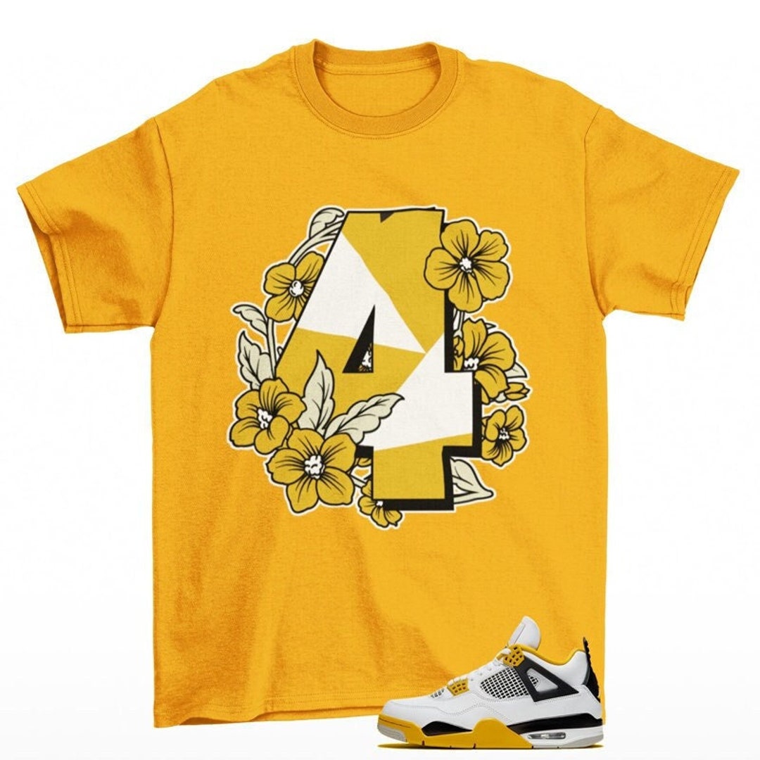 Nipsey T-Shirt Match Jordan 4 Vivid Sulfur