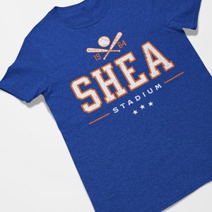 New York Baseball Vintage Shea Stadium Tee Shirt