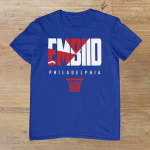 Embiid Philadelphia Basketball Adult T-shirt