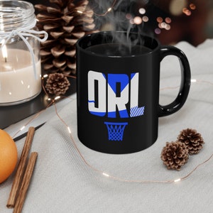 Orlando Basketball Retro Black Ceramic Coffee Tee Mug 11oz