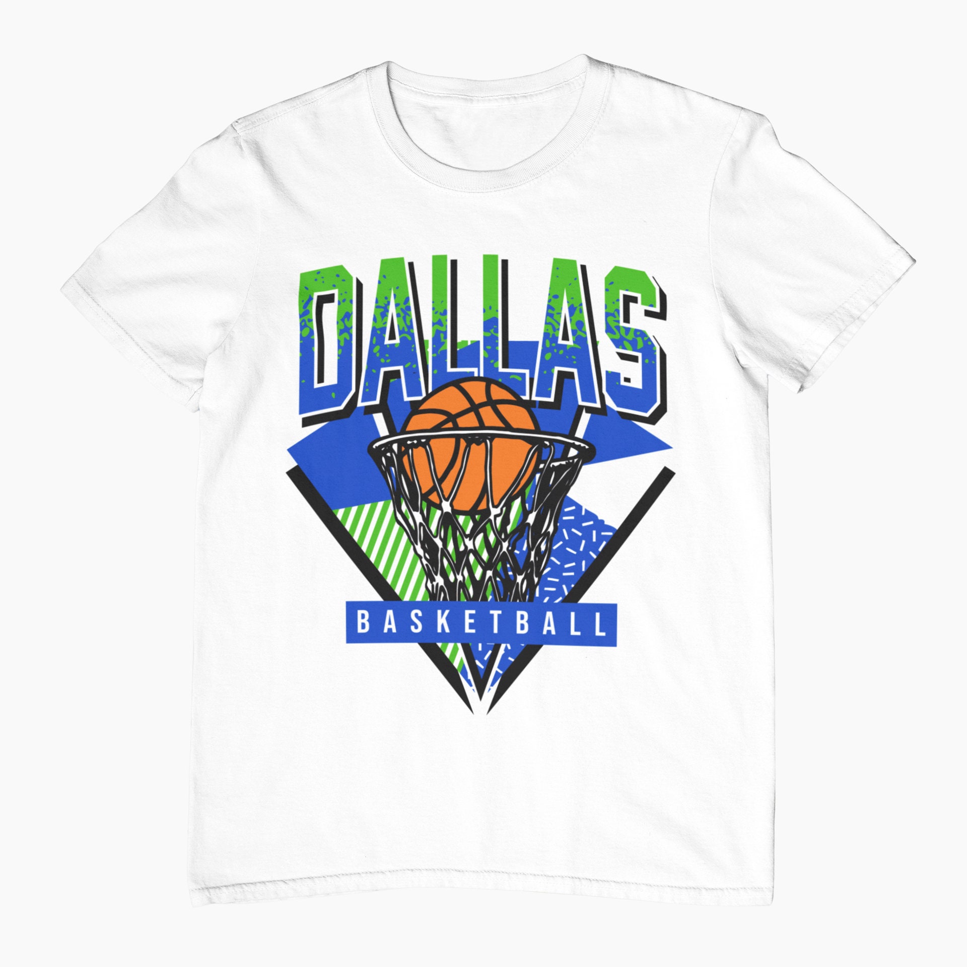 Dallas Mavericks Fanatics Branded Nothing But Net Graphic T-Shirt - Mens