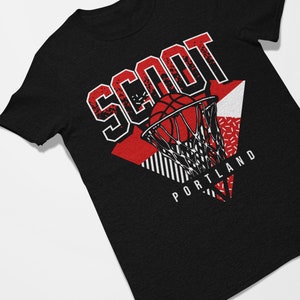 Scoot Portland Basketball Retro T-Shirt