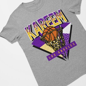 Los Angeles Basketball 90er Jahre Kareem Unisex Shirt
