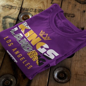 Los Angeles Basketball Shirt / Land of Kings Basketball Game Day Shirt