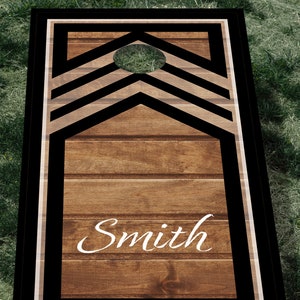 Personalized Cornhole Board Wrap