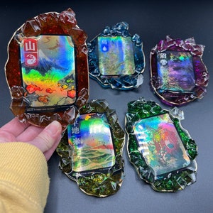 Magic the Gathering Foil Set of 5 Coasters/Small Trays