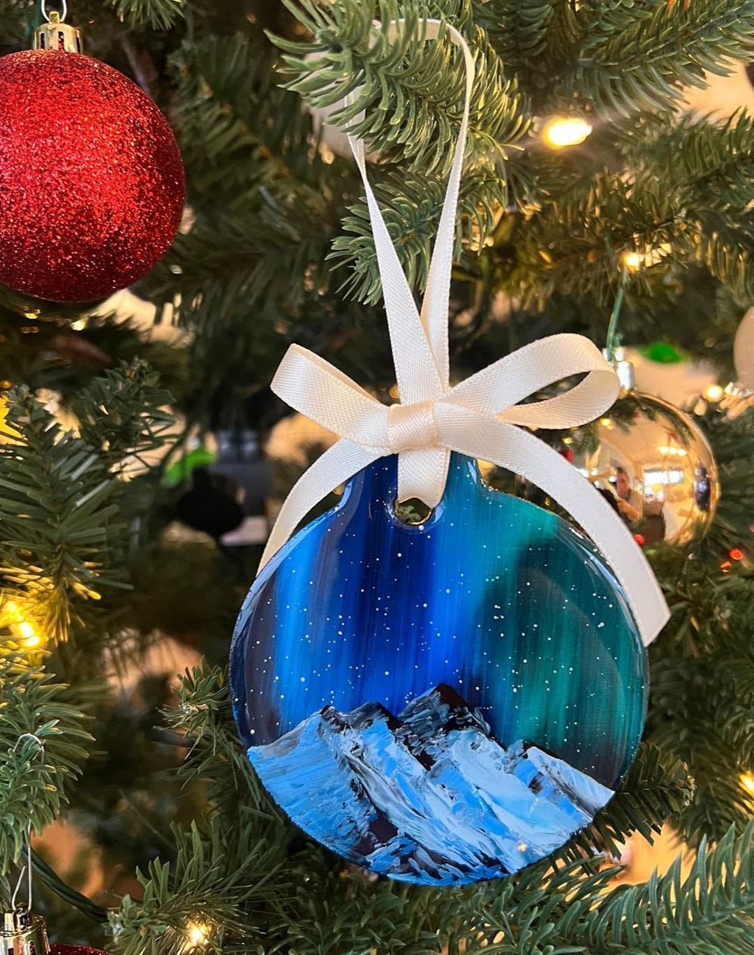 Aurora Borealis Ornaments - Etsy