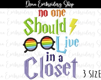 No one should live Fill Stitch - Machine Embroidery Design, Embroidery Patterns, Embroidery Files, Machine Embroidery, Instant Download