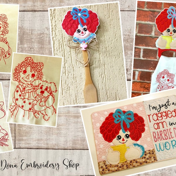 Raggedy Ann Pattern - Etsy