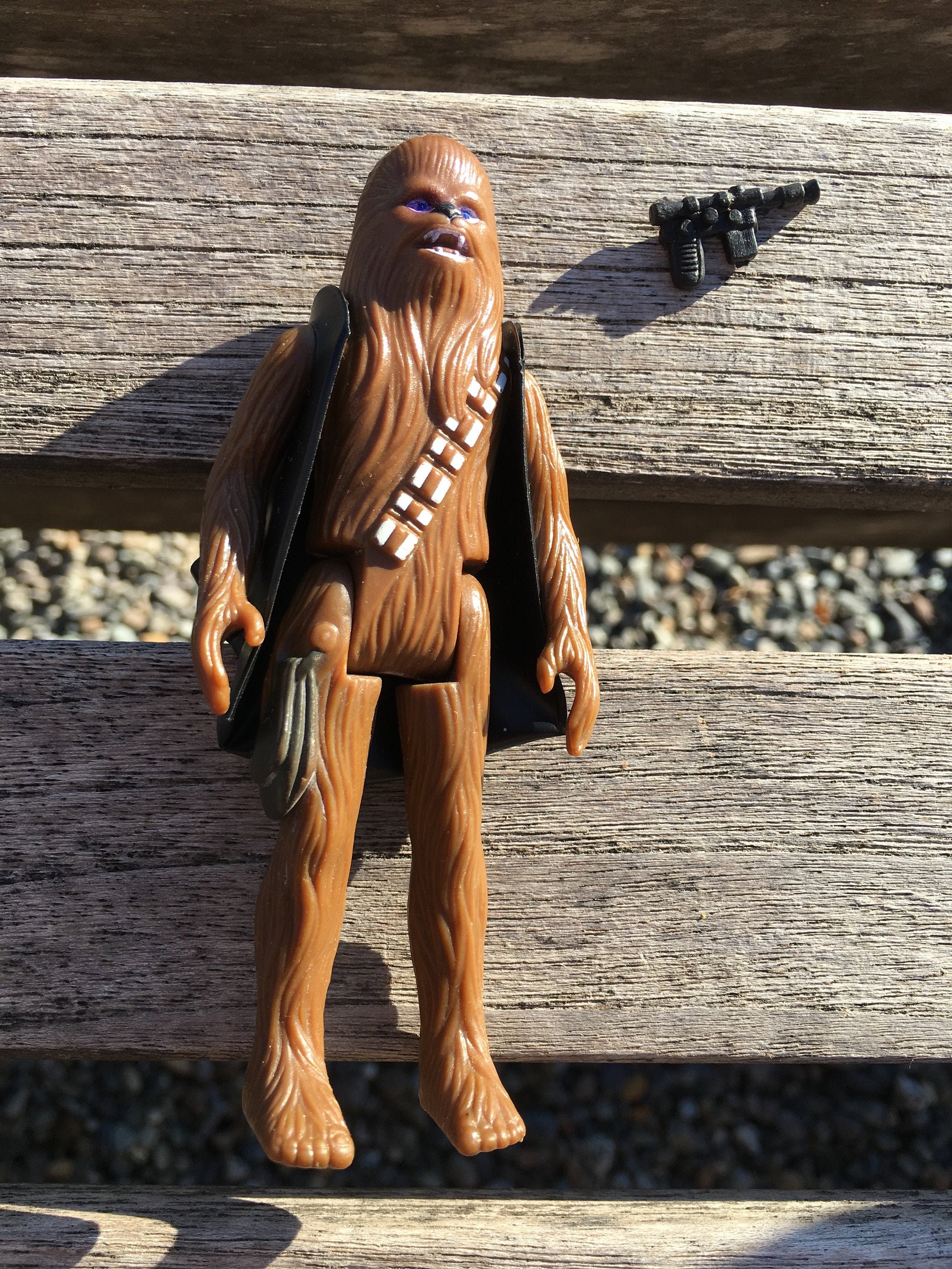 Star Wars Vintage Kenner Loose Complete Chewbacca Action Figure Near Mint