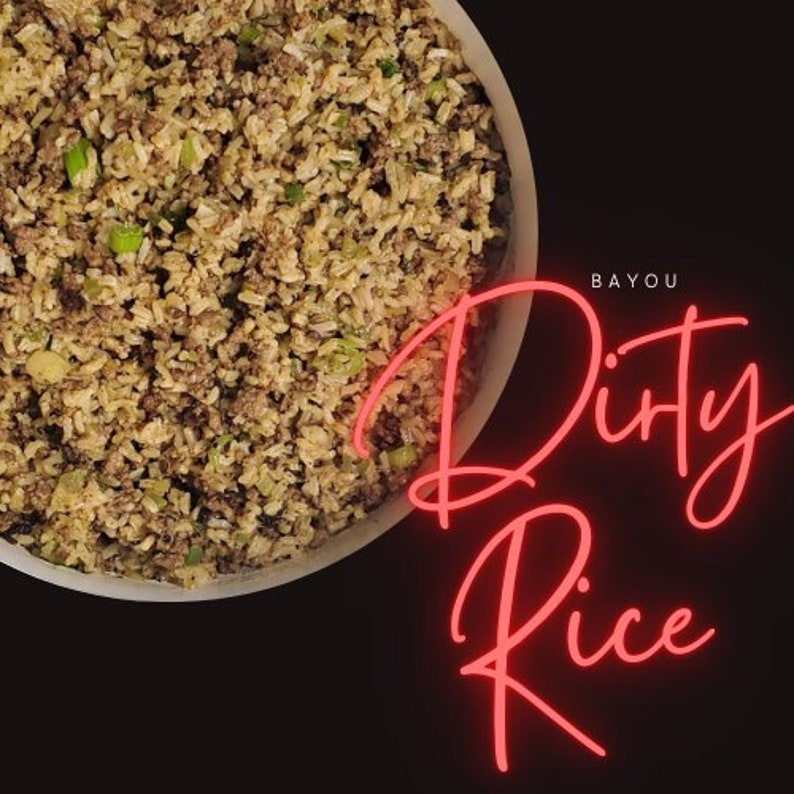Bayou Rice BAYOU DIRTY RICE - Etsy