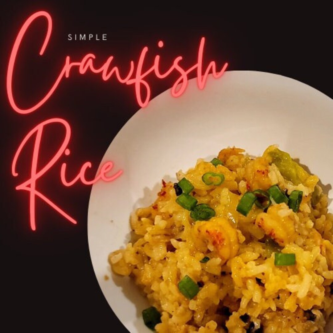 Crawfish Rice Etsy
