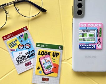 Adesivo riutilizzabile in microfibra per la pulizia dello schermo: telefono, tablet, occhiali