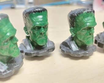Frankenstein&#39;s Monster Tire Valve Caps (4 per set)