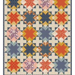 The Maggie Quilt Pattern by Erica Jackman of Kitchen Table Quilting