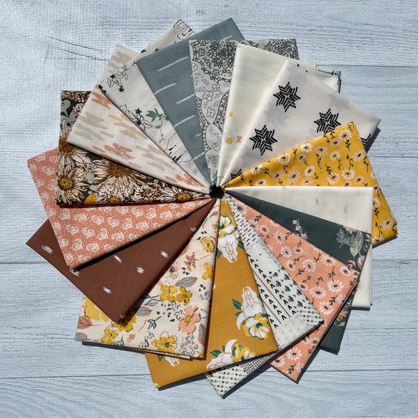 Shine On 16pc Fat Quarter and Half Yard Bundles by Sharon Holland