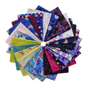 Glow Garden 23pc Fat Quarter Bundles by Sarah Watts of Ruby Star Society