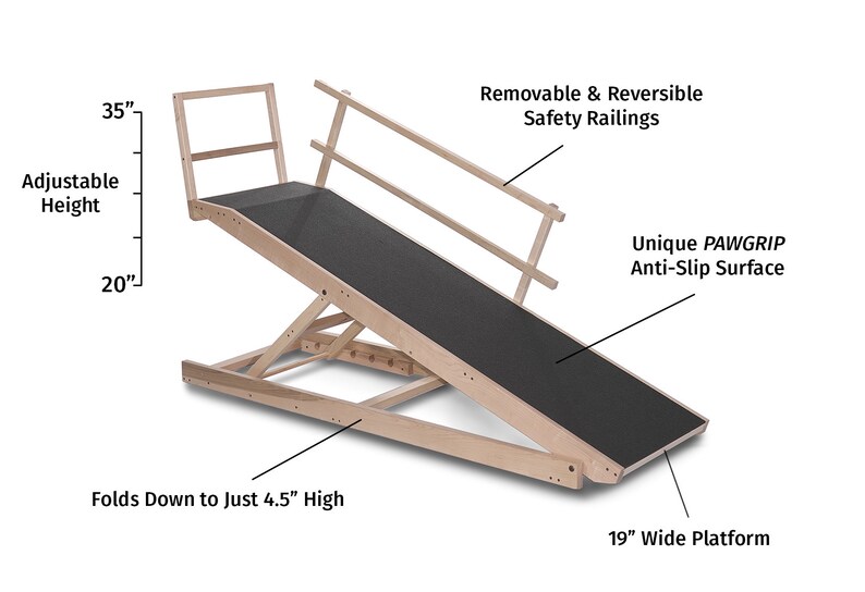 Doggoramps Large Bed Ramp for Big & Medium Dogs Super Etsy