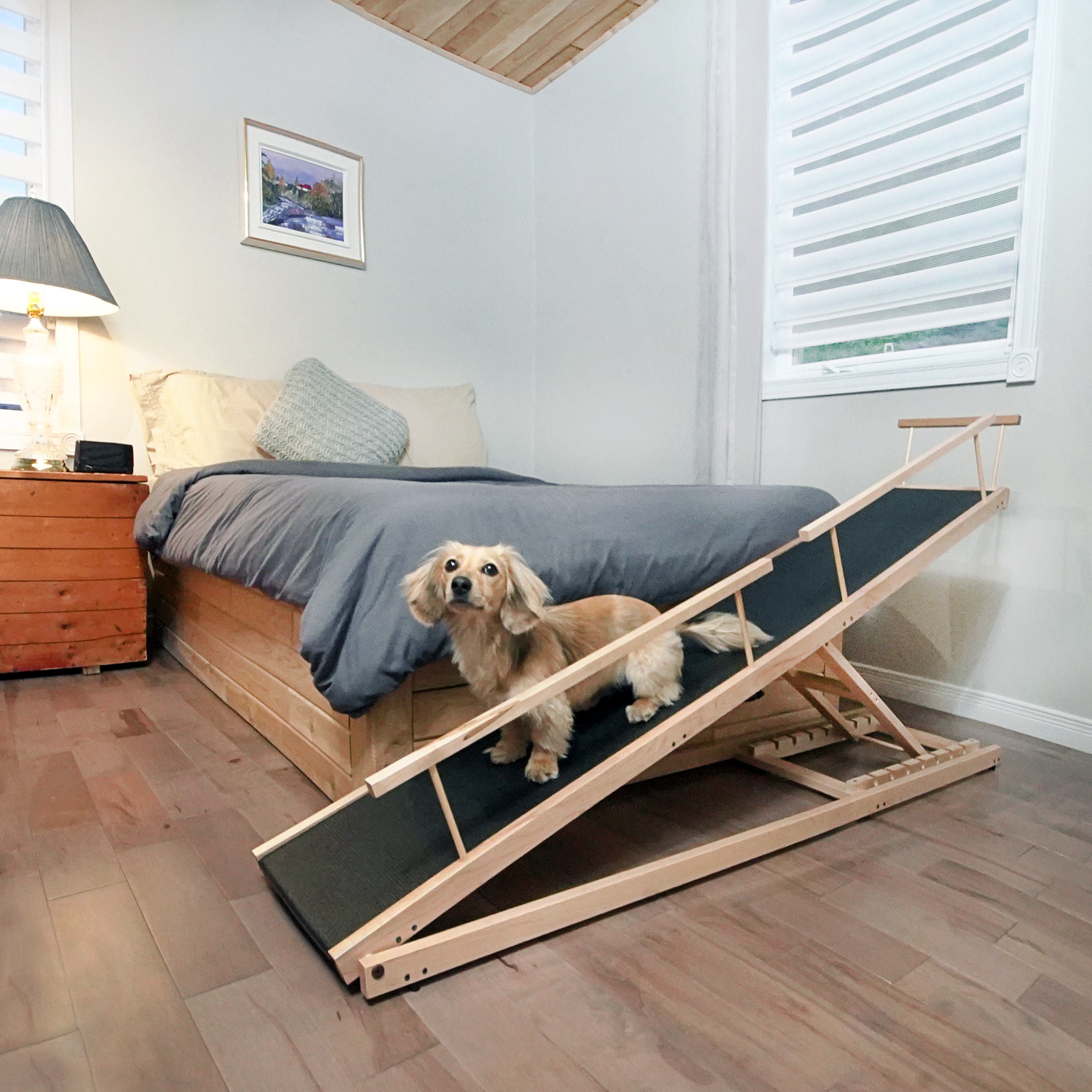 DoggoRamps Small Dog Ramp for Bed Including Tall Beds Etsy
