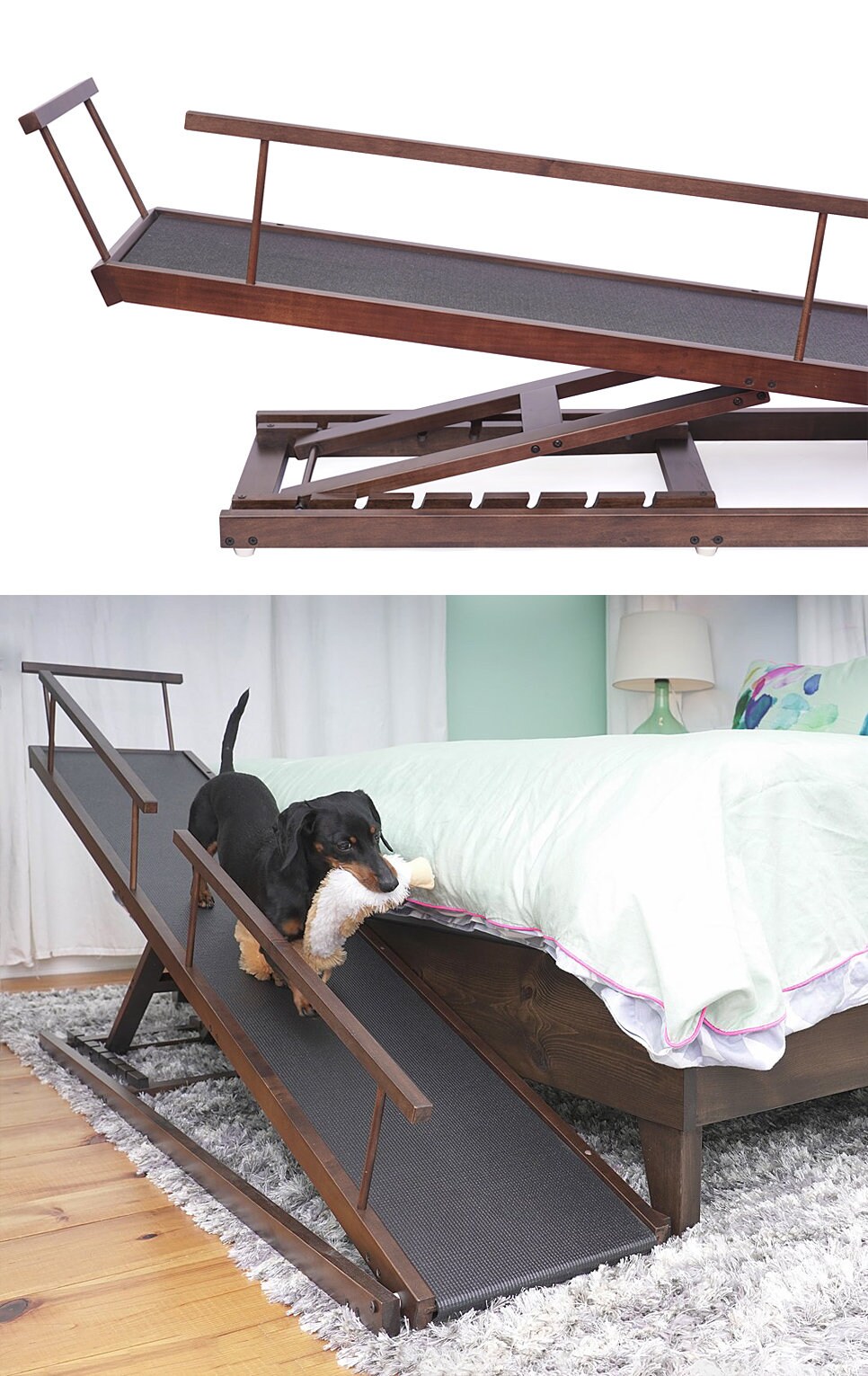 DoggoRamps Small Dog Ramp for Bed Including Tall Beds Etsy