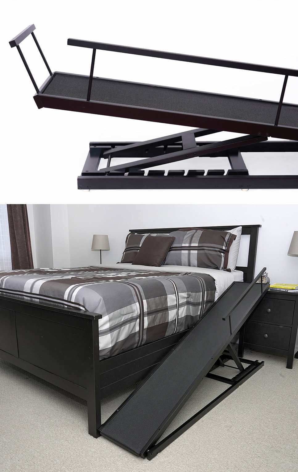 DoggoRamps Small Dog Ramp for Bed Including Tall Beds Etsy