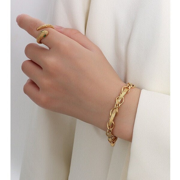 Twisted Herringbone Etsy