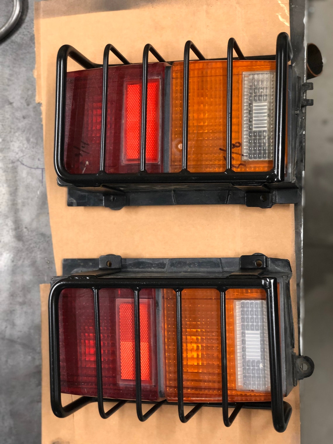 19851996 Jeep XJ Tail Light Guards Etsy