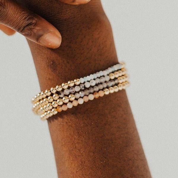 Dainty minimalistic gemstone bracelet,gemstone bracelet gifted,minimalistic gemstone bracelet,gemstone stretchy bracelet,bead bracelete