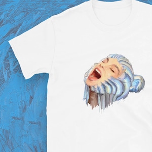 Björk, Hunter Video, Music T-Shirt, Fanart Print, Alternative Shirt, Electronica Tee, Aesthetic Clothing, Short-Sleeve Unisex T-Shirt, FIGUE