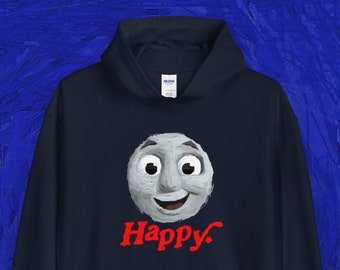 Bluza z kapturem Thomas and friends, Happy Hoody, Bluza z kapturem TV Serie, Bluza z kapturem unisex, Prezent popkulturowy, Rzeczy z programów telewizyjnych z lat 90., FIGUE