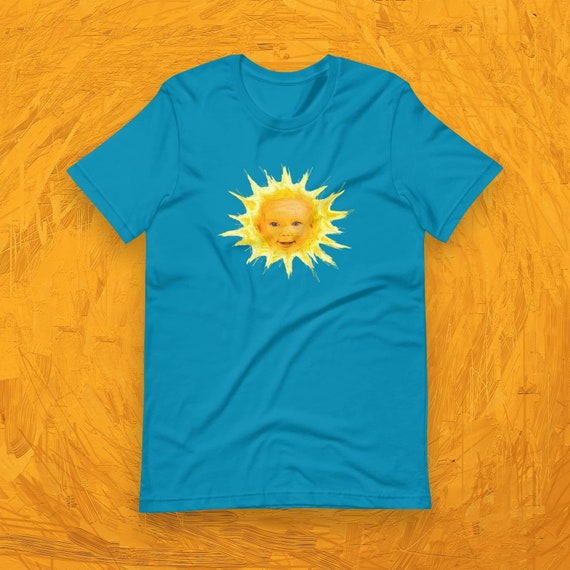 Bebe Sol Teletubbies Camiseta De Tv Serie Fanart Cultura Etsy
