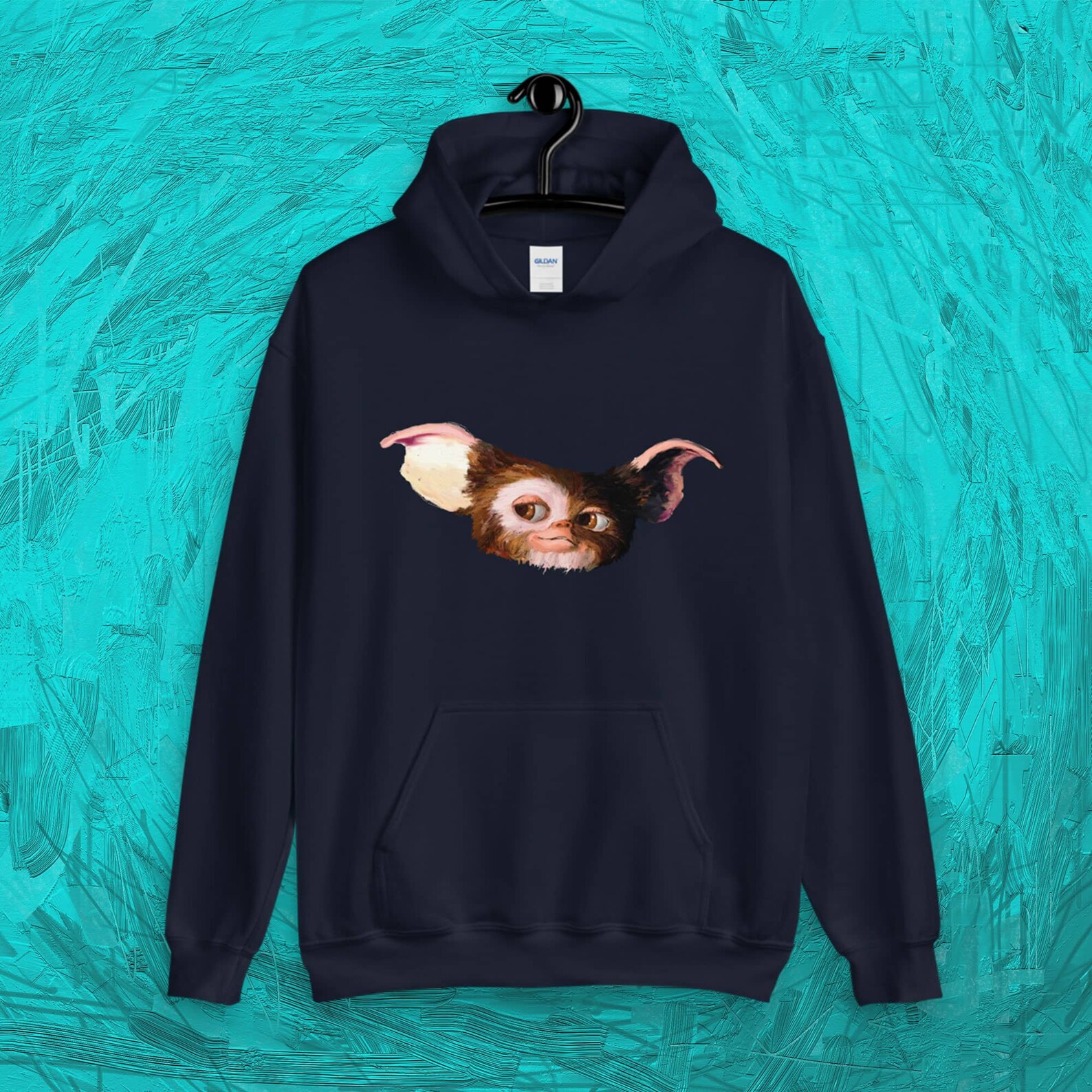 Gizmo Sweater Gremlins Hoodie 80's movie Jersey Mogwai | Etsy