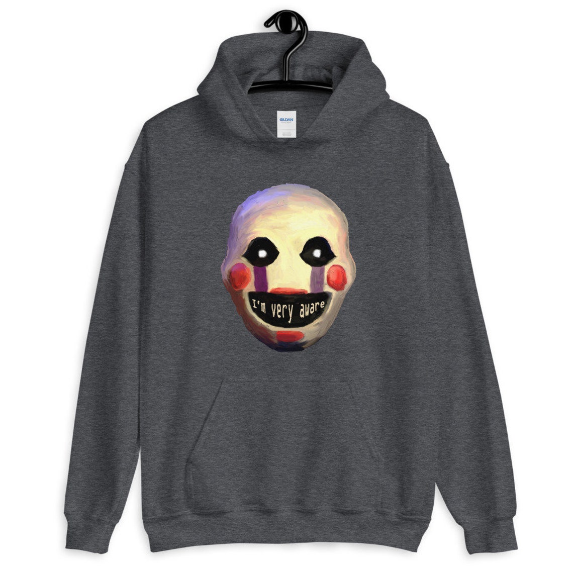 FNAF Hoodie, the Puppet Hoody, Five Nights at Freddys Hooded
