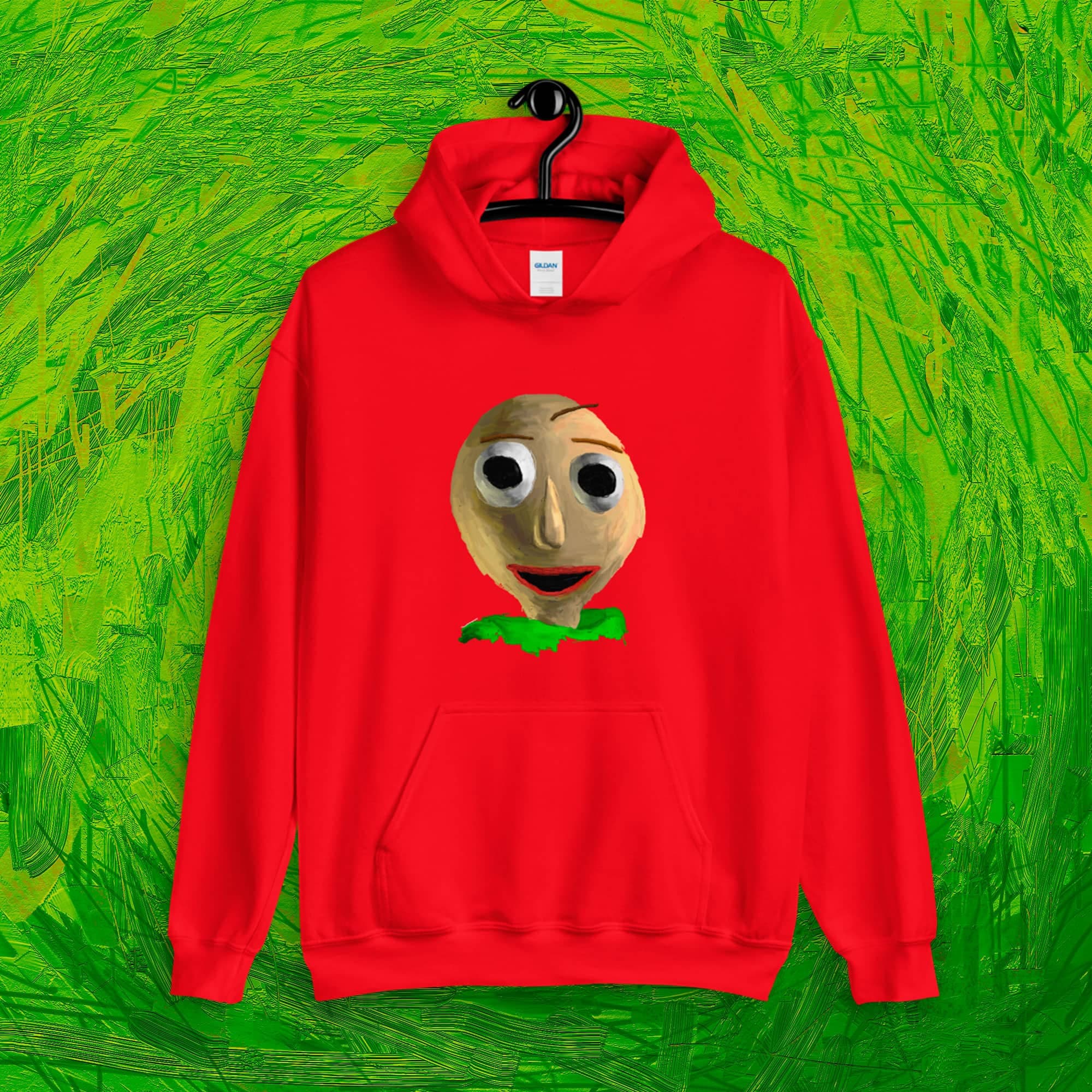 Baldi Amazed Hoodie, Baldi's Basics Hoody, Video Game