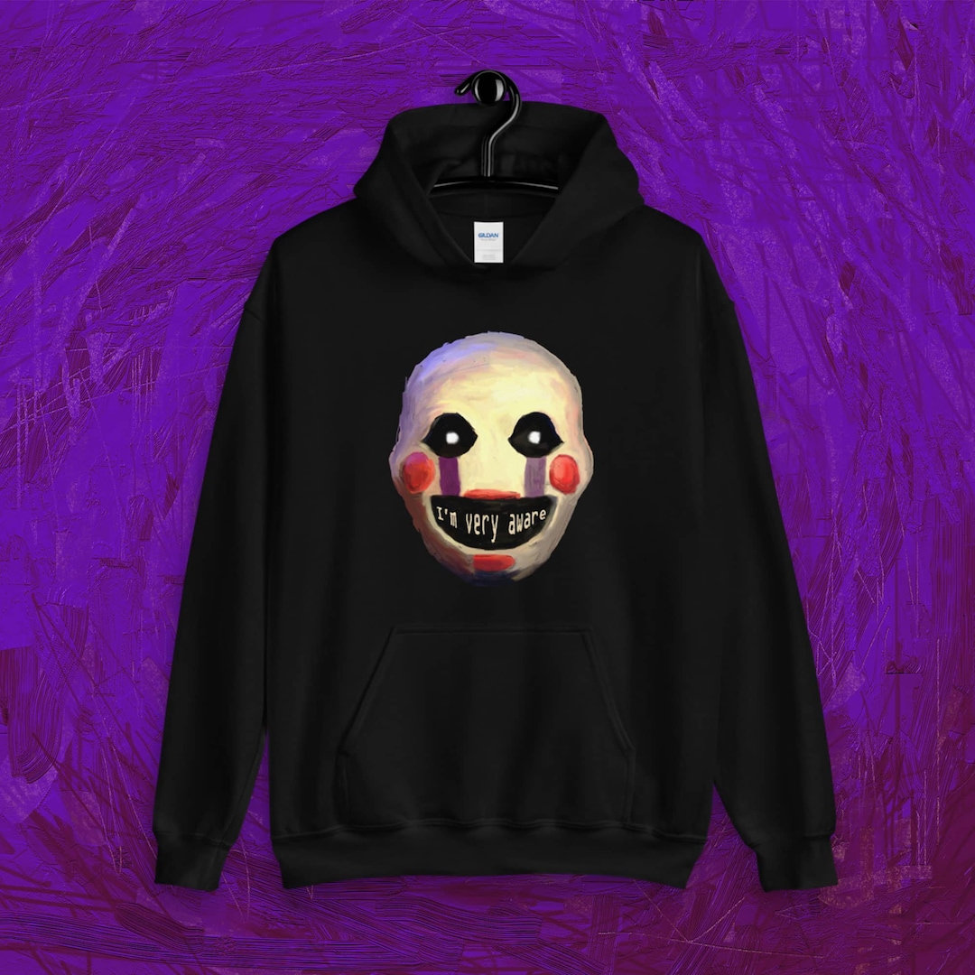 FNAF Hoodie, the Puppet Hoody, Five Nights at Freddys Hooded