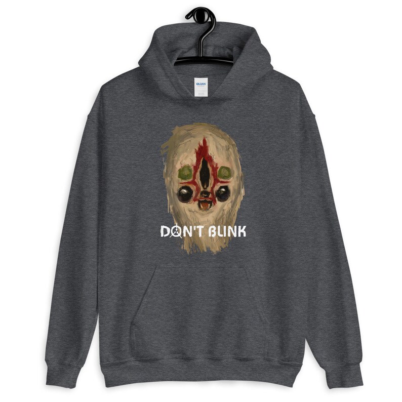 Scp Hoodie Scp-173 Pullover SCP Foundation Hoody Don't Dark Heather