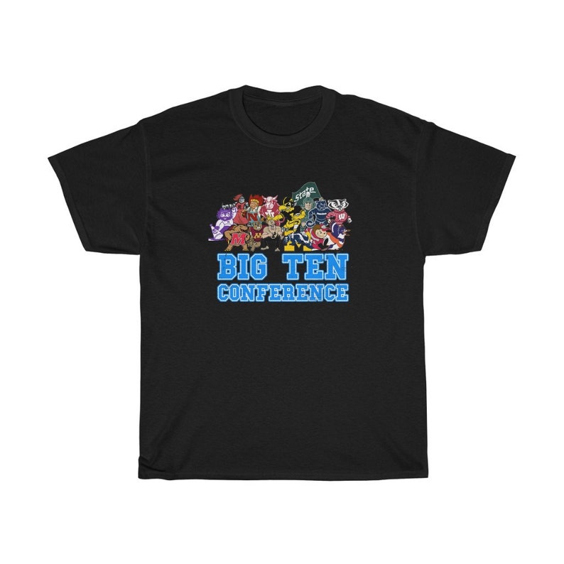 Big Ten Conference Vintage Shirt Vintage Big Ten Mascots - Etsy