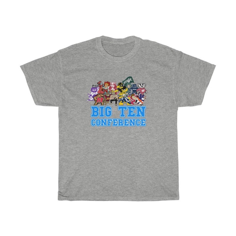 Big Ten Conference Vintage Shirt Vintage Big Ten Mascots - Etsy