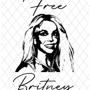Free Britney, Britney Spears, Conservatorship, Court hearing, celebrity news, digital download svg/png/jpg