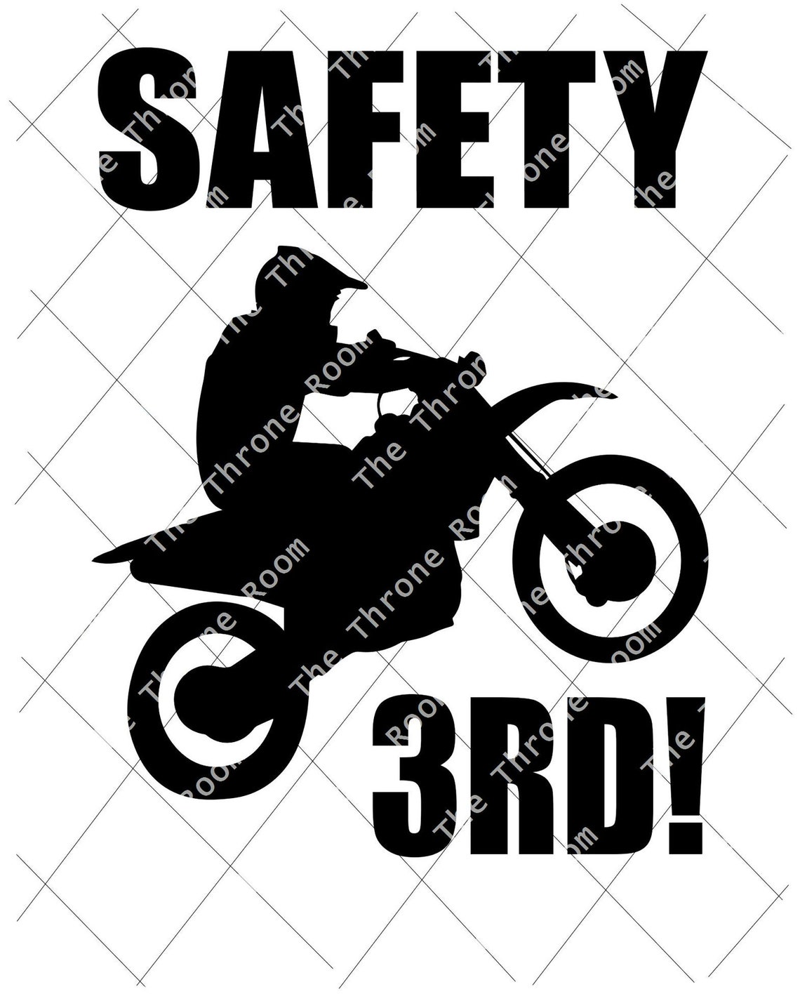 Safety 3rd, Safety First Joke, Safety Third, Dad Humor, Father's Day, Funny, Digital Download