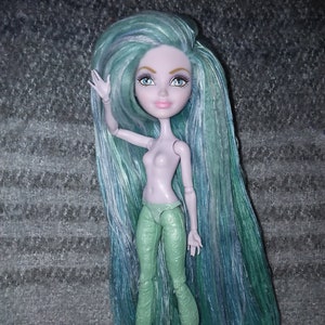Ooak rerooted Ever after High crystal winters doll