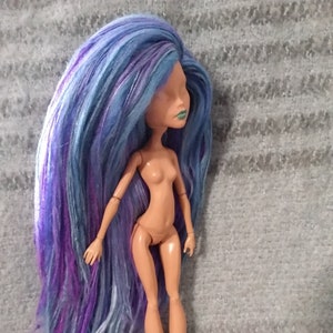 Ooak rerooted monster high cleo de Nile doll