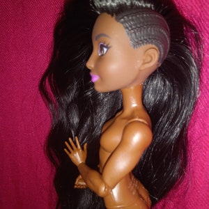 Ooak rerooted dc hero girls doll